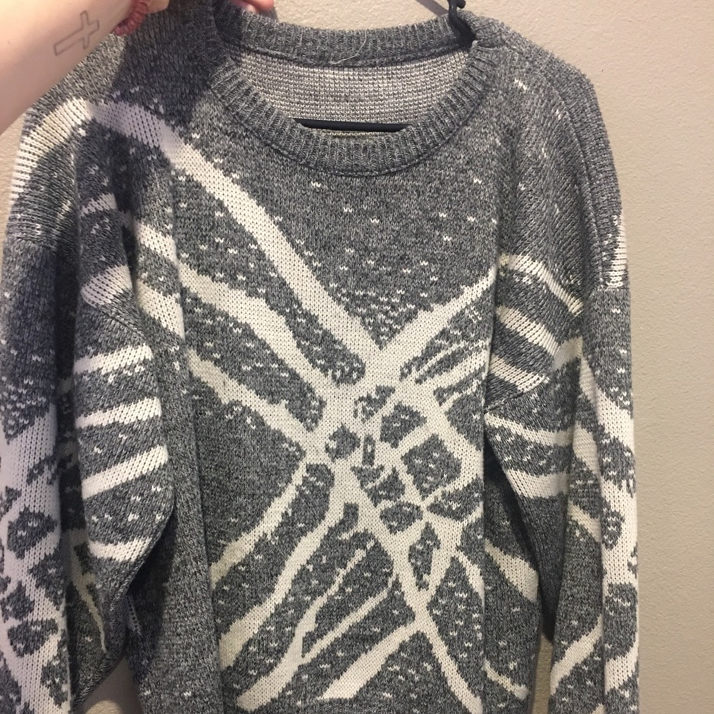 Cute winter sweater.